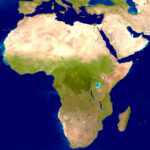 Large Detailed Satellite Map Of Africa Africa Large Detailed Satellite