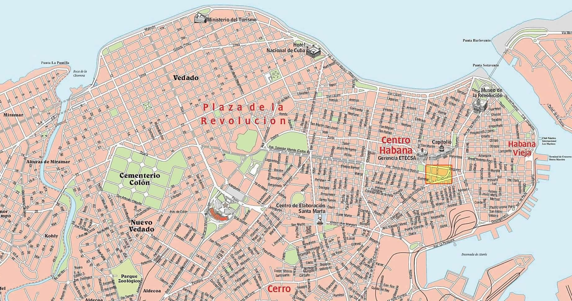 Large Havana Maps For Free Download And Print High Resolution And 