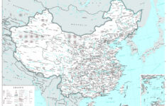 large political and administrative map of china with cities and other Large Political And Administrative Map Of China With Cities And Other