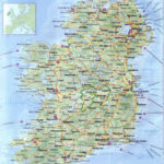 Large Road Map Of Ireland With All Cities Airports And Roads Ireland