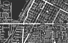 Las Vegas Map Vintage Las Vegas Map Print Old Las Vegas Etsy