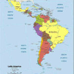 Latin America Map Region City Map Of World Region City