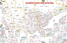 Lincmad 39 s 2019 Area Code Map With Time Zones Regarding Us Area Code Map
