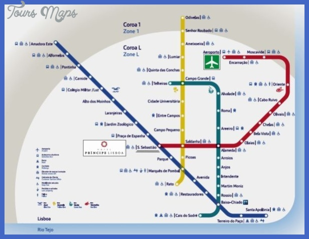 Lisbon Metro Map ToursMaps
