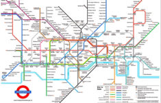 london underground map printable a4 printable maps 1 London Underground Map Printable A4 Printable Maps