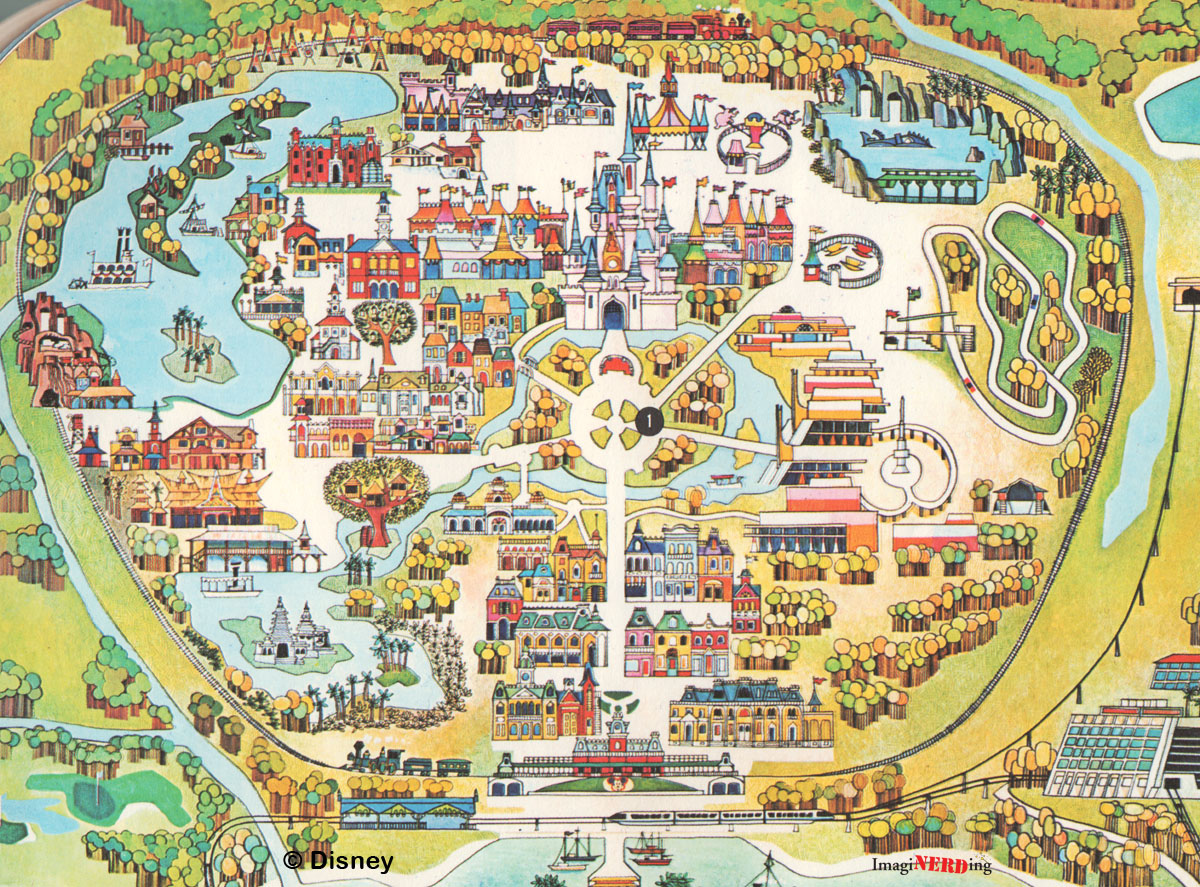 Magic Kingdom Maps Galore ImagiNERDing