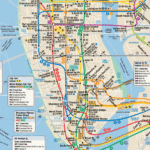 Manhattan Subway Map Printable Printable Maps