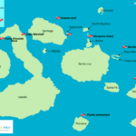Map Galapagos Islands