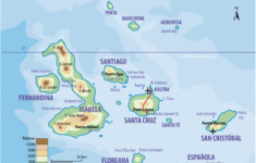 Map Galapagos Islands Free Printable Maps