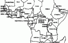 Map Of Africa Black And White Clipart Clip Art Library