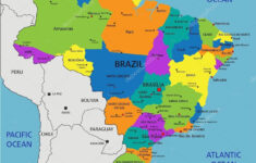 Map Of Brazil And 100 Other Free Printable International Maps