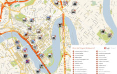 Map Of Brisbane Attractions Tripomatic