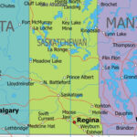 Map Of Canada Regional City In The Wolrd Saskatchewan Map Regional
