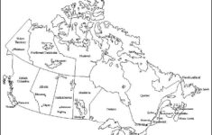 Map Of Canada With Provinces territories And Their Capitals Map