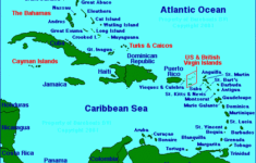 Map Of Caribbean Free Printable Maps