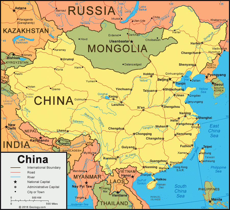 MAP OF CHINA Mapofmap1