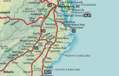 MAP OF EAST COAST Maps