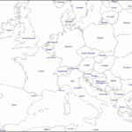 Map Of Europe Black And White Google Search Europe Map European