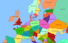 Map Of Europe With Cities And Capitals