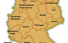 Map Of German States