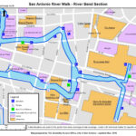 Map Of Hotels Near Riverwalk In San Antonio Texas Printable Maps