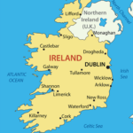 Map Of Ireland Geography City Ireland Map Geography Political City