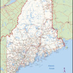 Map Of Maine Full Size Gifex