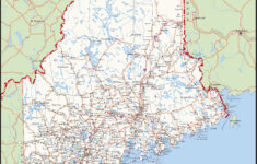 Map Of Maine Full Size Gifex