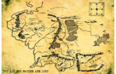 Map Of Middle Earth 20x30 Hobbit 29 95 Via Etsy Middle Earth Map