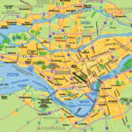 Map Of Montreal Quebec Free Printable Maps
