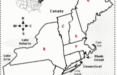 Map Of New England States And Their Capitals Printable Map