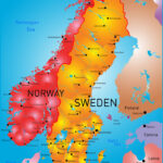 Map Of Norway And Sweden