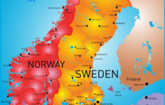 Map Of Norway And Sweden