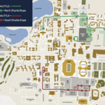 Map Of Notre Dame Campus Sates Map Regarding Notre Dame Campus Map