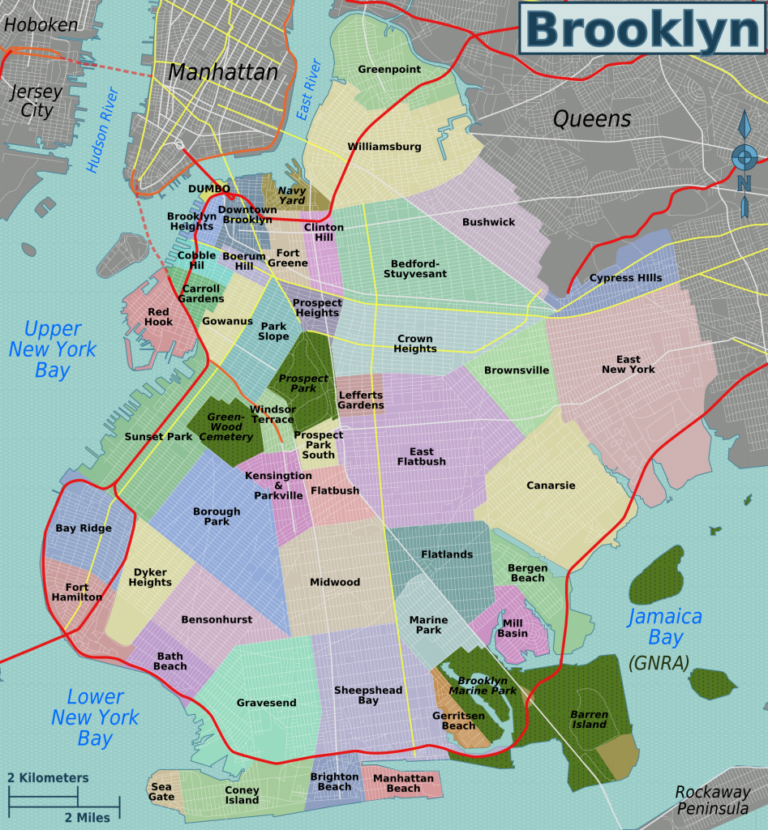 Map Of Nyc Bus Stations Lines Printable Map Of Brooklyn Ny Adams