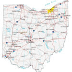 Map Of Ohio Cities And Roads GIS Geography