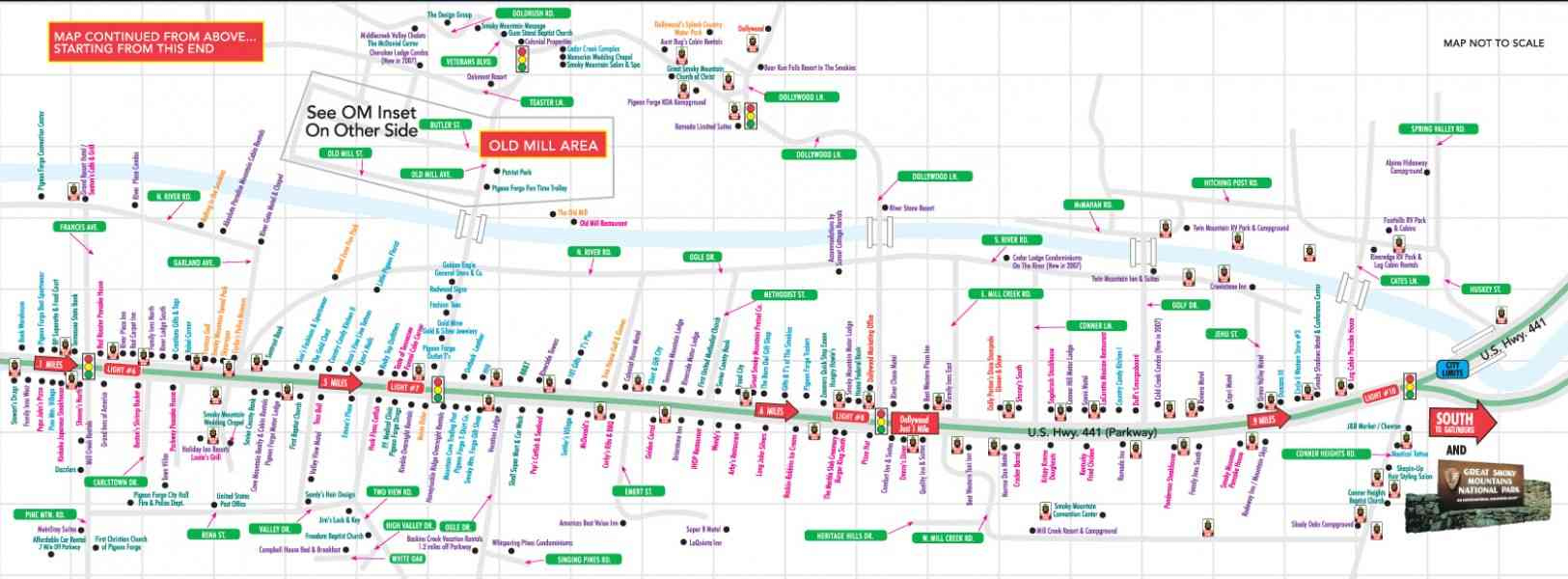 Printable Map Of Pigeon Tn Adams Printable Map