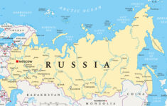 Map Of Russia Guide Of The World