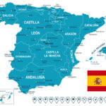 Map Of Spain Guide Of The World