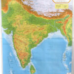 Mappa Di India Fisico Mappa Della Fisica India Sud Est Asiatico Asia