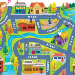 Maps For Kids Maps For Kids Cartoon Map Kids Road Maps