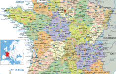 Maps Of France Detailed Map Of France In English Tourist Map Of