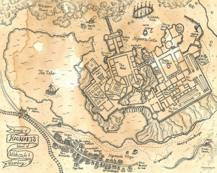 Marauders Map Template Harry Potter Map Template Cool Templates Www ...