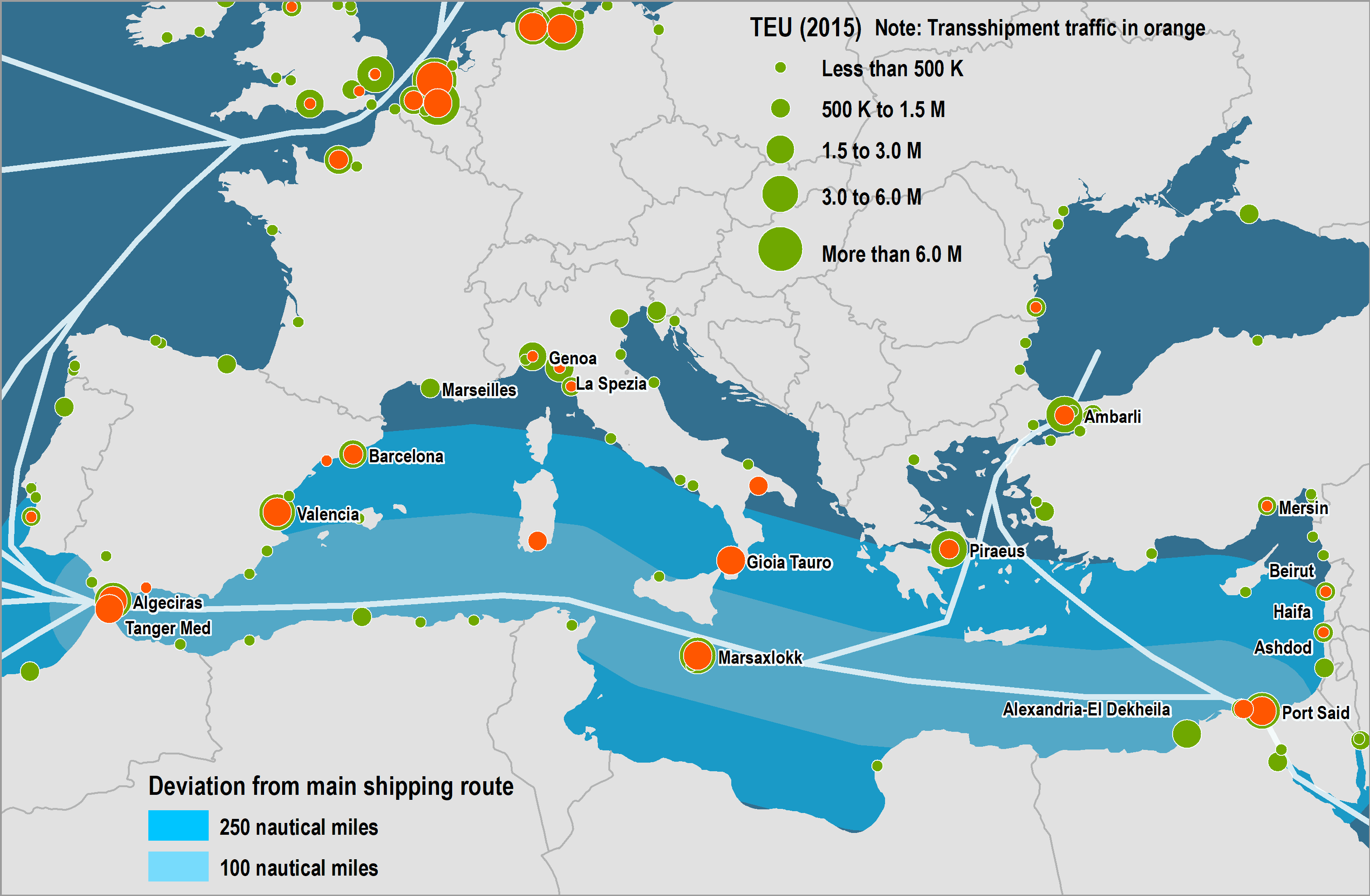 Maritime Transportation The Geography Of Transport Systems