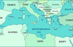 mediterranean sea map free printable maps Mediterranean Sea Map Free Printable Maps