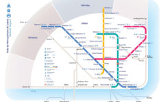 Metro Lissabon Metropolitano De Lisboa