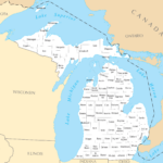 Michigan County Map Mapsof