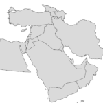 Middle East Map Blank Map Of The World