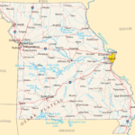 Missouri Reference Map Mapsof