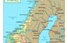 Norway Cities Map Map Of Norway With Towns Northern Europe Europe